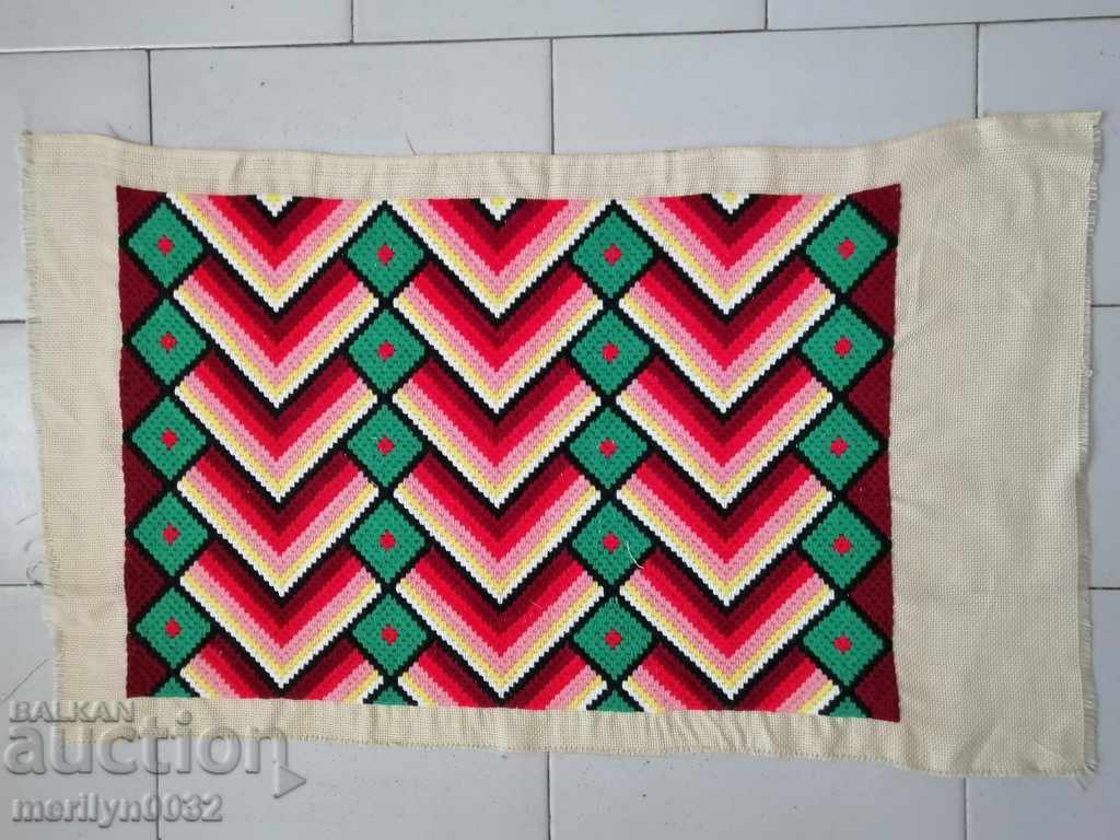 Embroidery for a pillowcase costume Embroidery for a pillowcase costume