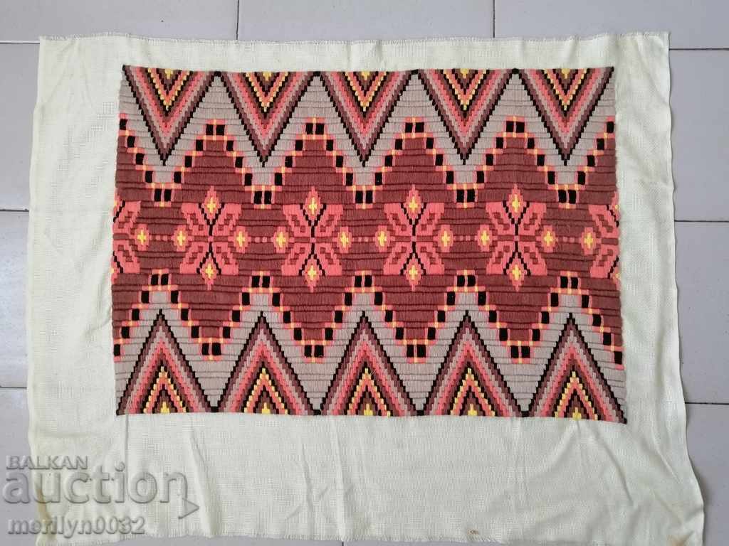 Embroidery for a pillowcase costume