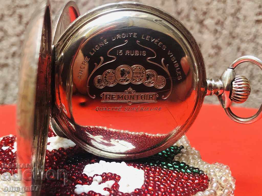 Османски сребърен джобен часовник от края на 19-ти в. с цена € 290.00 | 567.19 лв. Османски сребърен джобен часовник от края на 19-ти в. с цена € 290.00 | 567.19 лв.