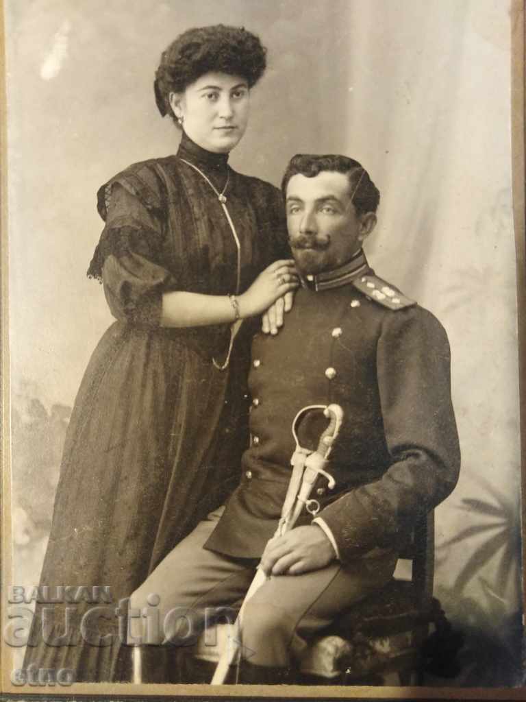 Tsar's Photo Cardboard-Saber, GENERAL, ORDER, SHICK, UNIFORM with price 45.00 BGN | € 23.01