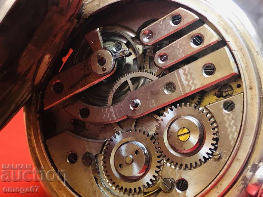 Ceas de buzunar mare de argint de la sfârșitul secolului al XIX-lea - 6