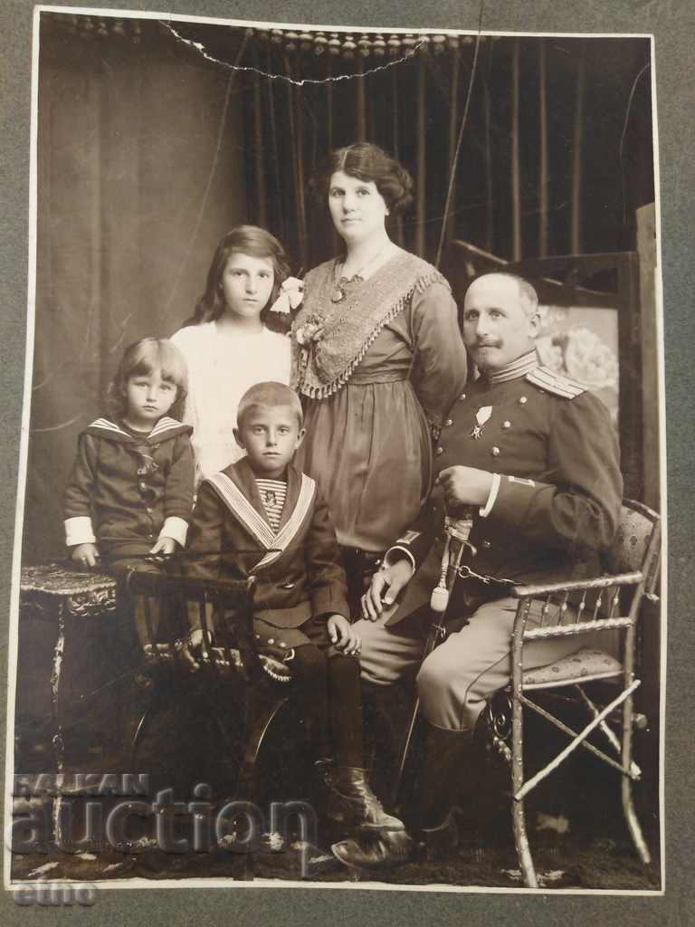 Tsar's Photo Cardboard-Saber, Gun, Order, Shield, Uniform with price 45.00 BGN | € 23.01 Tsar's Photo Cardboard-Saber, Gun, Order, Shield, Uniform with price 45.00 BGN | € 23.01