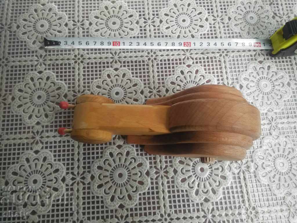 Old wooden snail toy. with price 20.00 BGN | € 10.23 Old wooden snail toy. with price 20.00 BGN | € 10.23