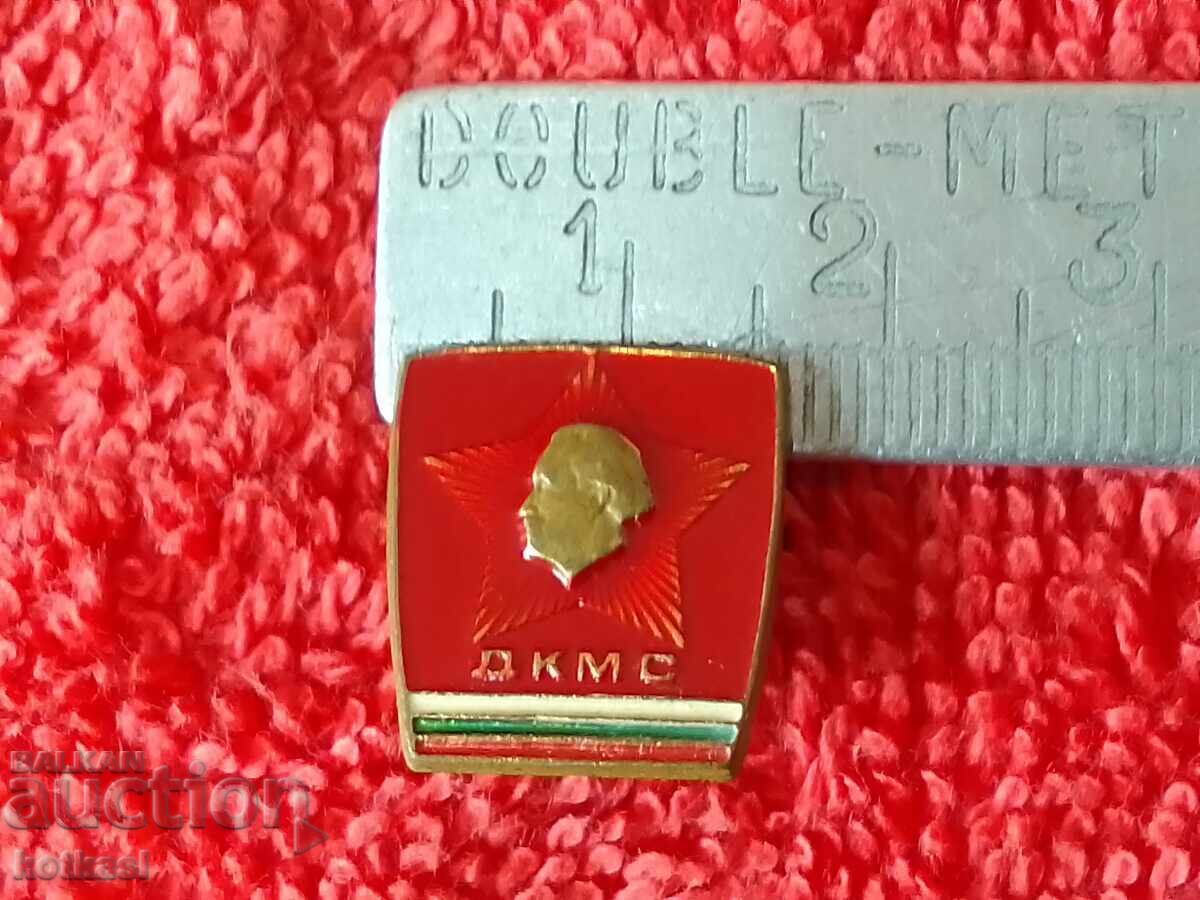 Old social badge bronze enamel DKMS Georgi Dimitrov excellent Old social badge bronze enamel DKMS Georgi Dimitrov excellent