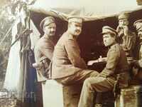 PSV 1917 FRONT, COMMANDERS-ROYAL PICTURE-SABRE, STICK, UNIFORM