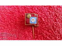 Old Bronze Enamel Needle Badge Georgi Dimitrov Mail Excellent