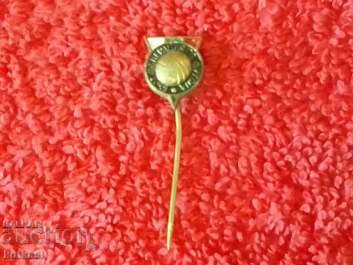 Old sports social badge pin BULGARIAN FOOTBALL FEDERATION - 5 Old sports social badge pin BULGARIAN FOOTBALL FEDERATION - 5
