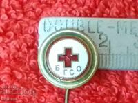 Old social service badge bronze enamel pin BGSO BRC excellent
