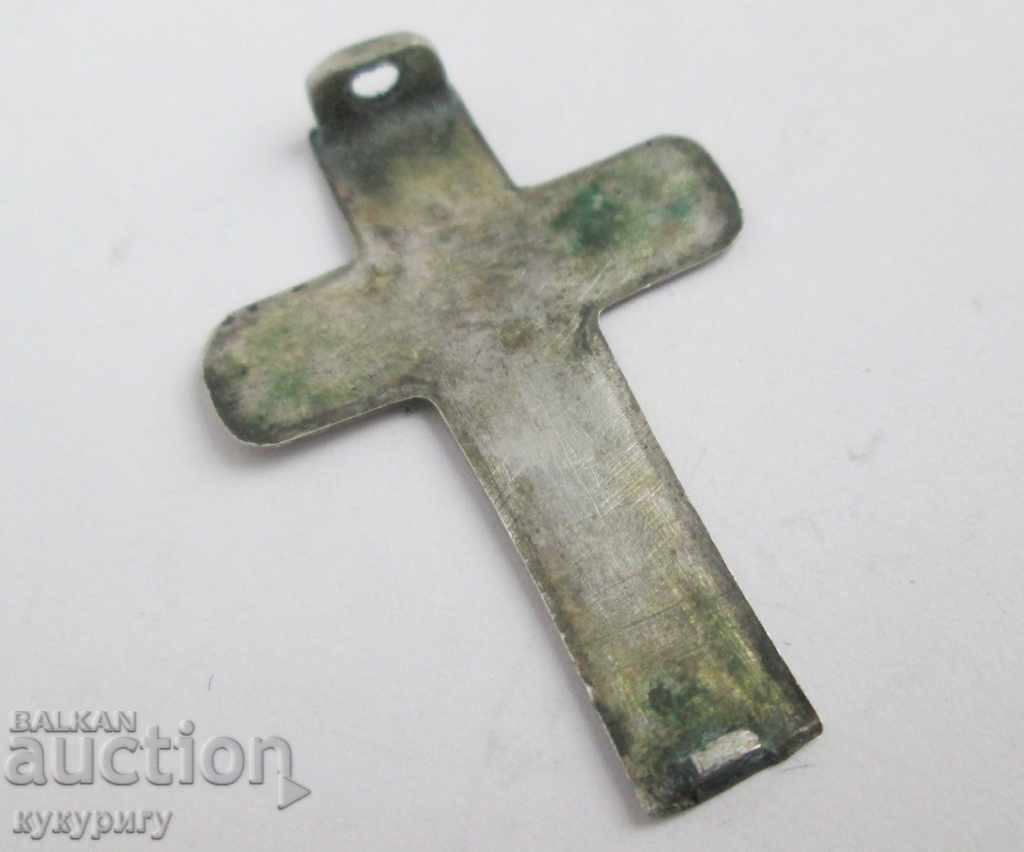 An old authentic piece of cross encolpion silver or mint - 6 An old authentic piece of cross encolpion silver or mint - 6