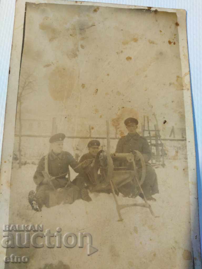 1928. Czar's Photo, Sofia - saber, bayonet, gun, uniform, belt, with price 10.00 BGN | € 5.11