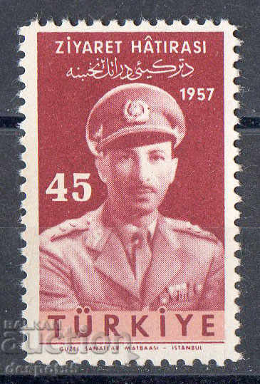 1957. Turcia. Vizita lui Mohammed Zahir Shah din Afganistan.