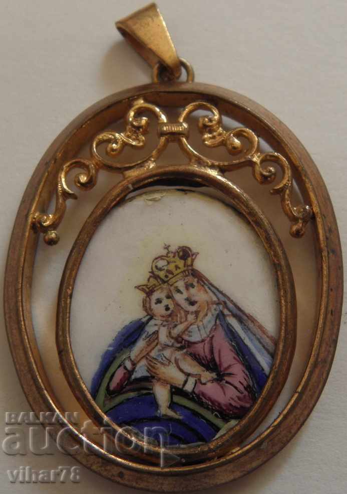 Delivery of old very rare christening pendant Delivery of old very rare christening pendant