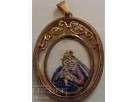 Παλιό, πολύ σπάνιο μενταγιόν βάπτισης