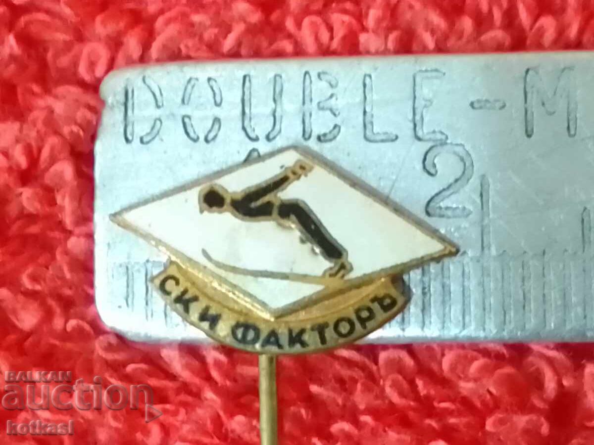 Old Sport Royal Badge Bronz Pin Email The Ski Factor Old Sport Royal Badge Bronz Pin Email The Ski Factor