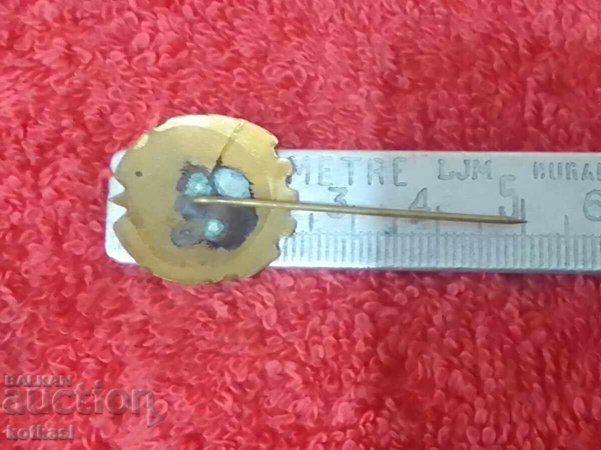 Delivery of Old Soviet badge, bronze, pin, enamel, GTO, excellent Delivery of Old Soviet badge, bronze, pin, enamel, GTO, excellent