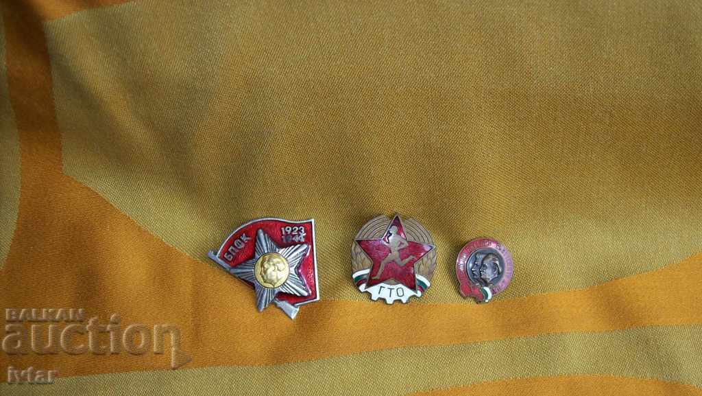 Lot of breast badges BPFK, GTO and SBD Lot of breast badges BPFK, GTO and SBD