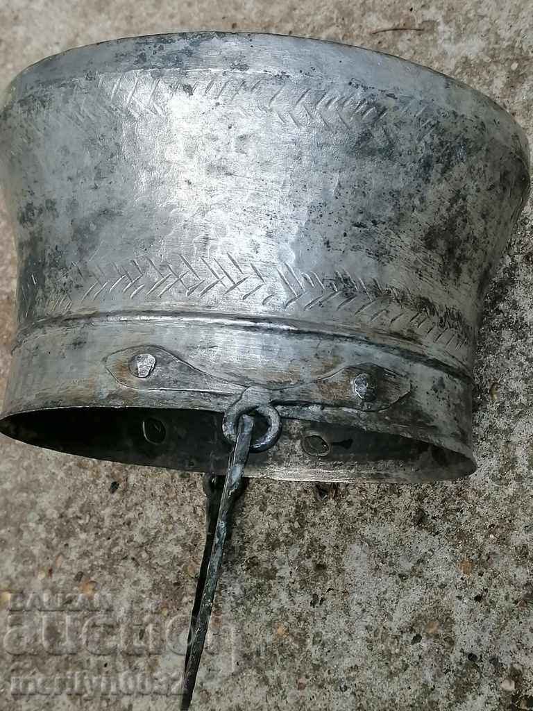 Old copper kettle, copper boiler, boiler, copper vessel - 5