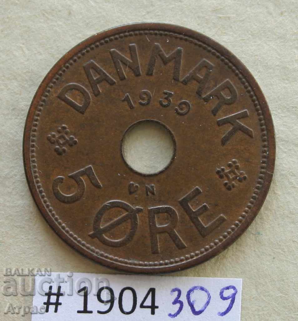 5 ore 1939 Denmark
