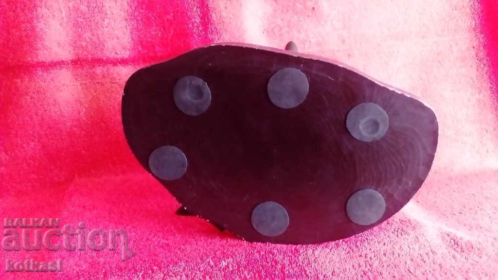 Old composition fish figures Dolphins bronze wave sea post - 7 Old composition fish figures Dolphins bronze wave sea post - 7