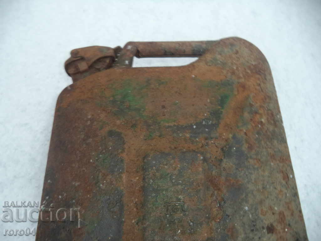 TUBUL DE CARBURANȚĂ GERMANĂ LAMINATĂ STANDARD - WW II - 5