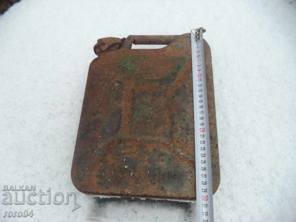 TUBUL DE CARBURANȚĂ GERMANĂ LAMINATĂ STANDARD - WW II - 7