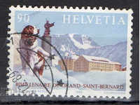 1989. Elveția. Pasul Marelui St Bernard.