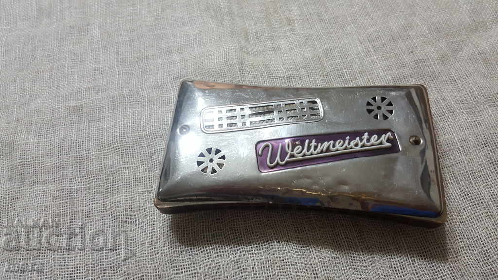 Ancient two-sided harmonica Weltmeister - 7 Ancient two-sided harmonica Weltmeister - 7