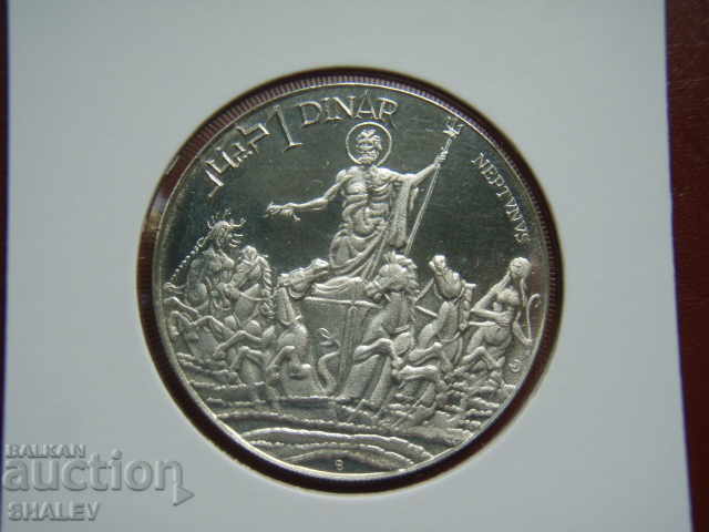 Auction 1 Dinar 1969 Tunisia (4) /Tunisia/ - Unc Auction 1 Dinar 1969 Tunisia (4) /Tunisia/ - Unc