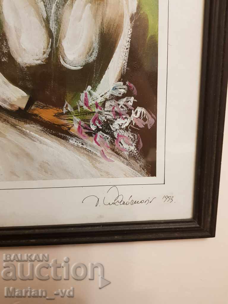 Δημοπρασία Εικόνα πορτρέτο, υπογεγραμμένο Δημοπρασία Εικόνα πορτρέτο, υπογεγραμμένο