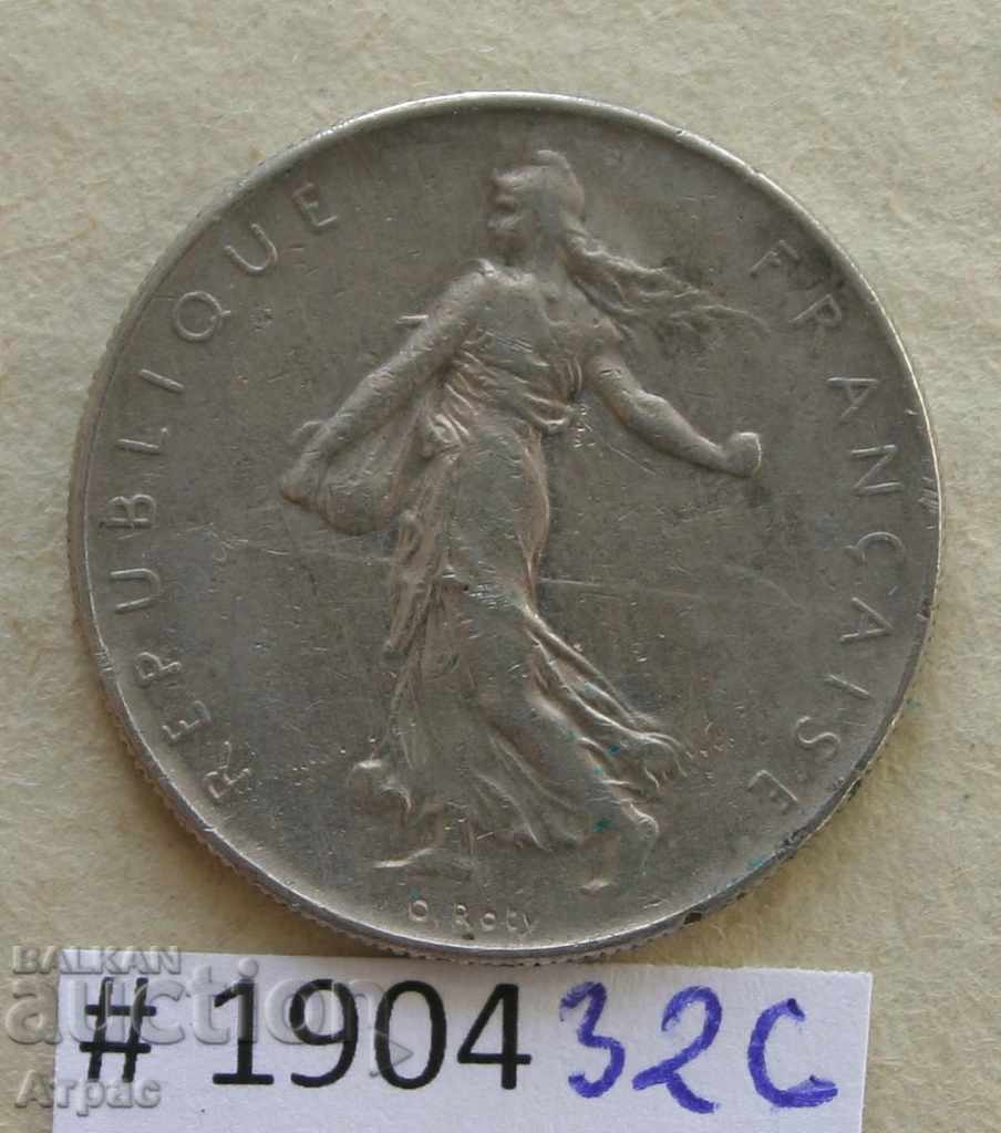 1 Franc 1961 -France cu preț € 0.26 | 0.51 BGN