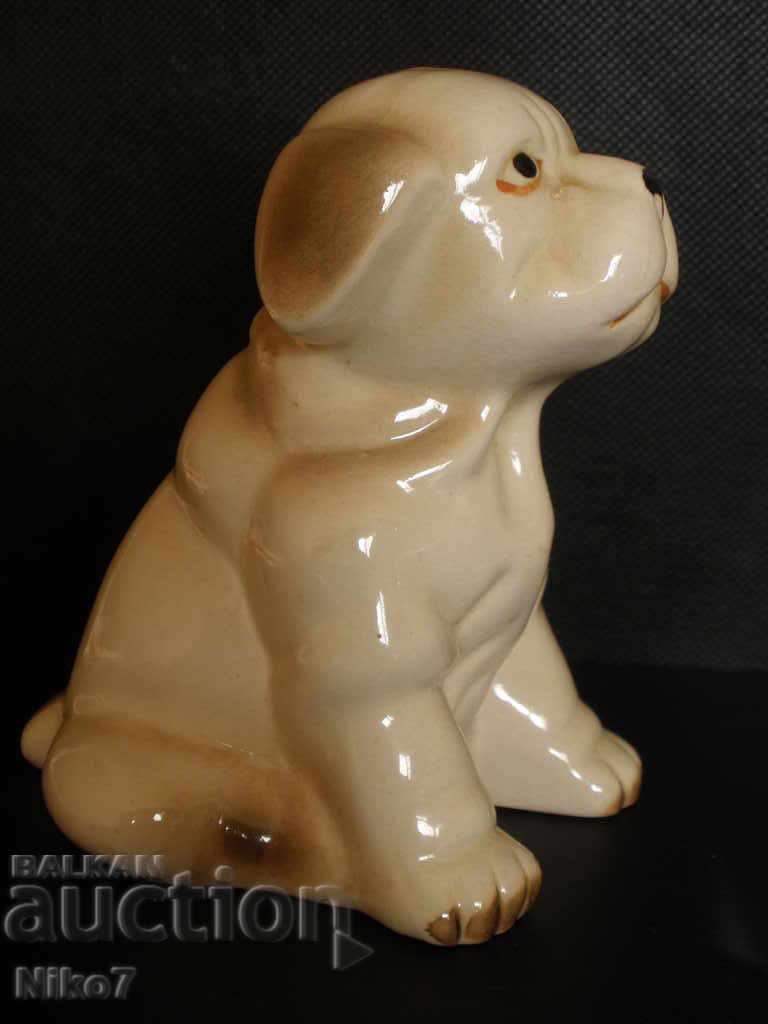 Δημοπρασία Παλιό πορσελάνινο κουτάβι. Δημοπρασία Παλιό πορσελάνινο κουτάβι.