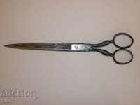 Old interesting big scissors.