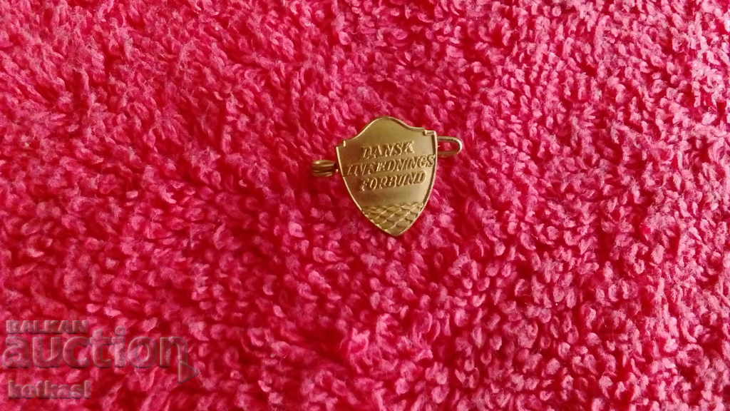 Delivery of Old bronze sports badge Denmark
