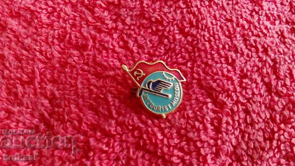 Delivery of Old badge USSR Russia Moscow tourist excellent Delivery of Old badge USSR Russia Moscow tourist excellent