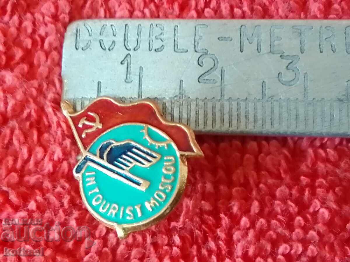 Old badge USSR Russia Moscow tourist excellent Old badge USSR Russia Moscow tourist excellent