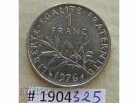 1 Franc 1976 - Franța