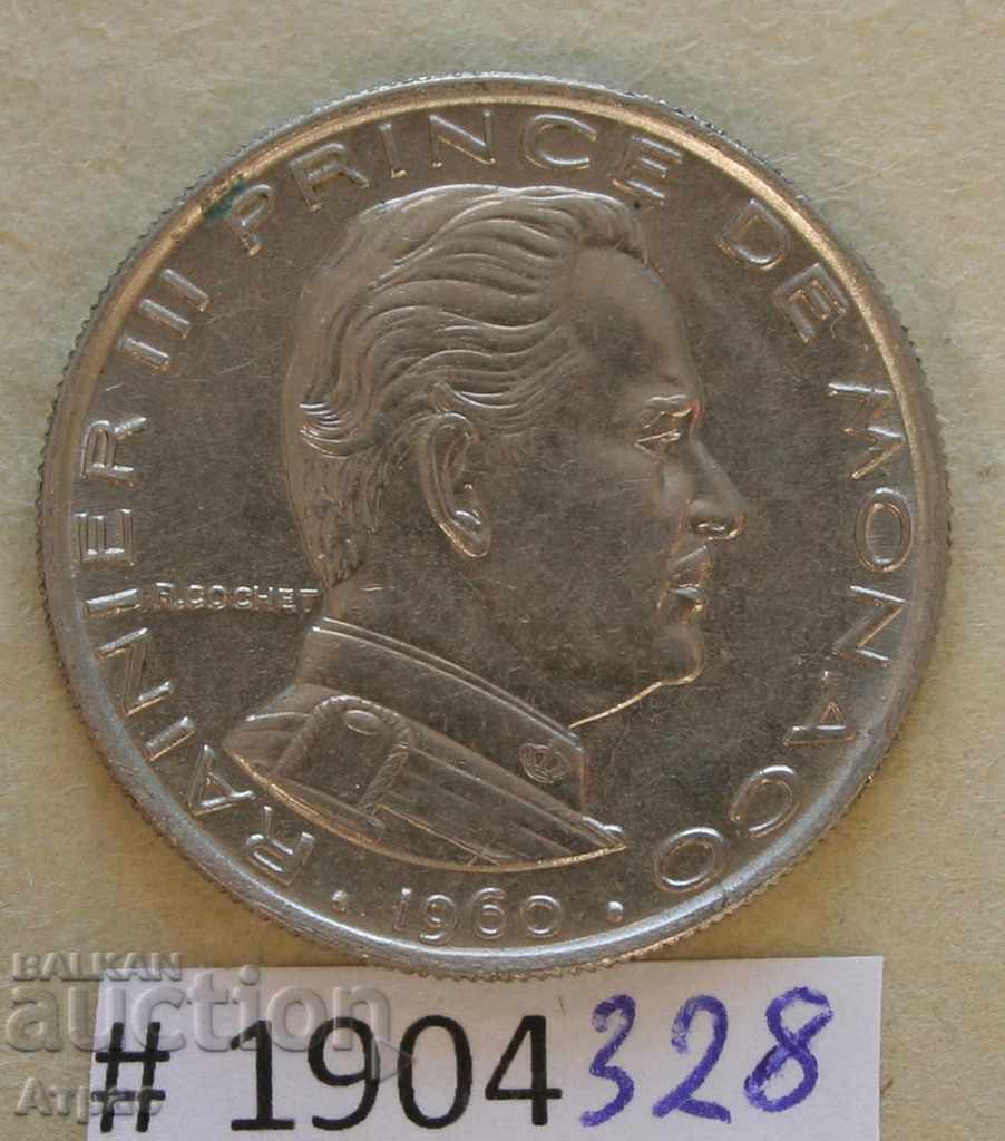 1 Franc 1960 Monaco cu preț € 2.40 | 4.69 BGN