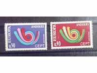 Γαλλική Ανδόρα 1973 Ευρώπη CEPT 25 € MNH