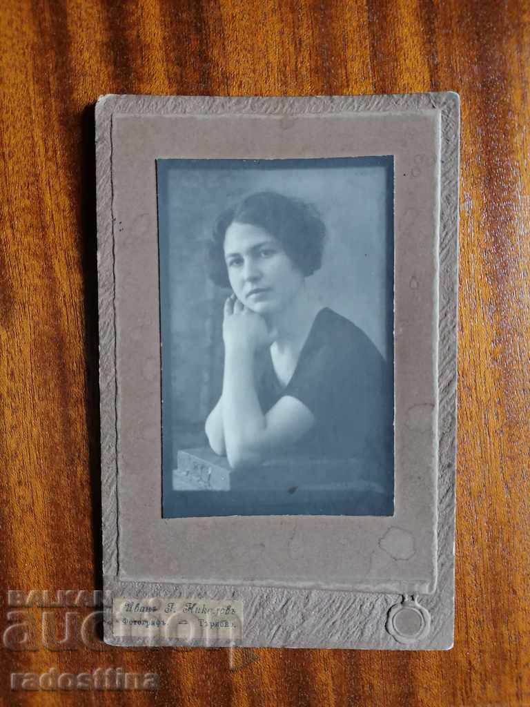 Fotografie pe carton, Ivan Nikolov, Târnovo