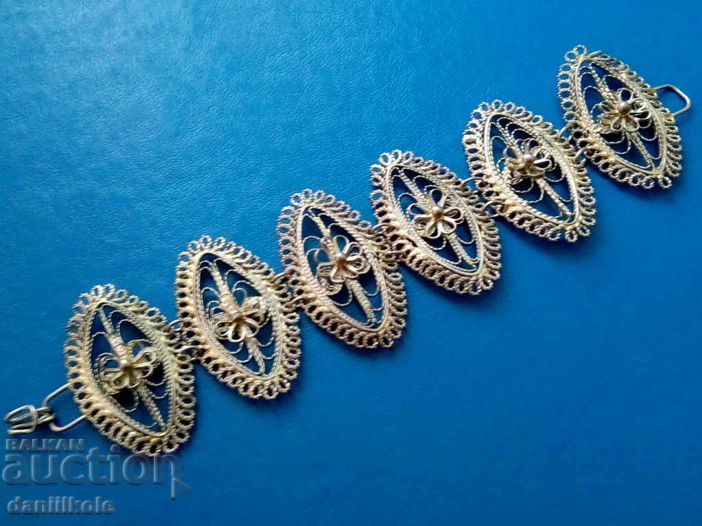 *$*Y*$* BRĂȚARĂ FILIGRANĂ VECHE ORIGINALĂ SUPERBĂ *$*Y*$* cu preț € 19.00 | 37.16 BGN