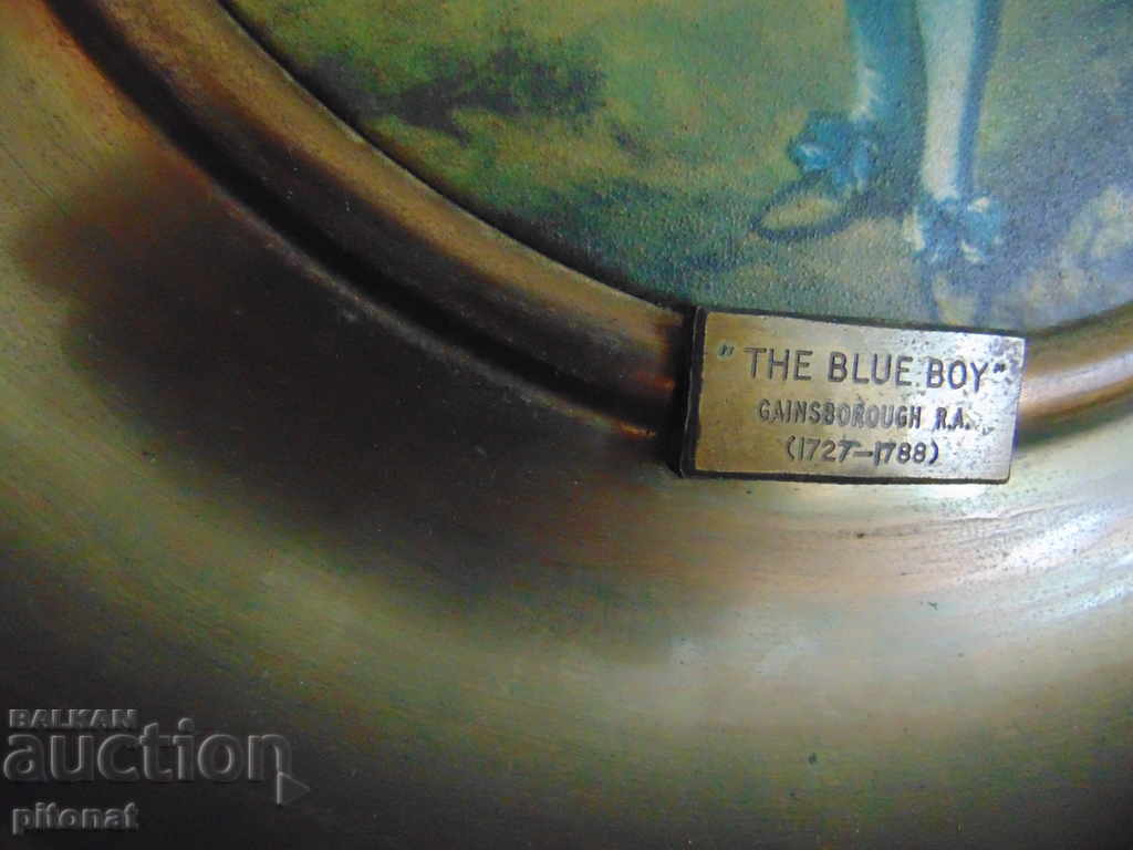 Placă de alamă TRAFFORD PLAQUES mare cu preț 65.00 BGN | € 33.23