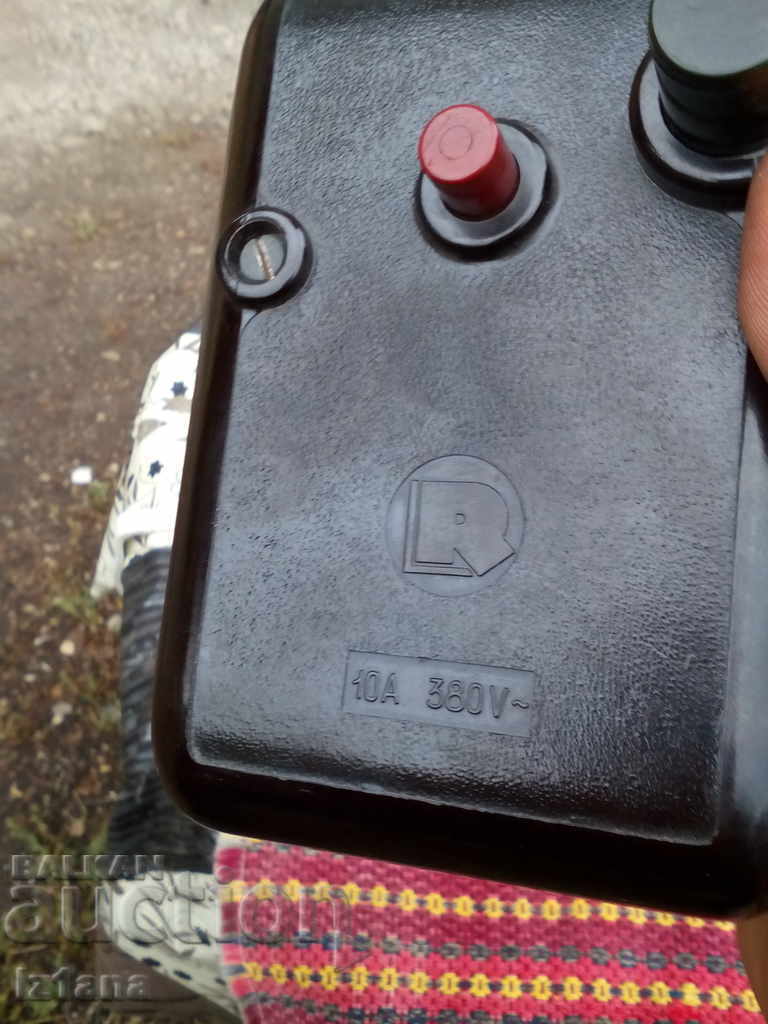 Auction Old starter 380V 10A, Type 655 Auction Old starter 380V 10A, Type 655