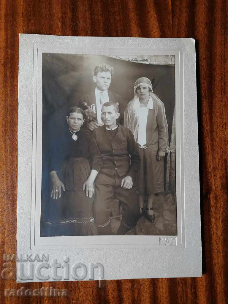 Photo cardboard Photo Pliska St. Tsenev Sofia