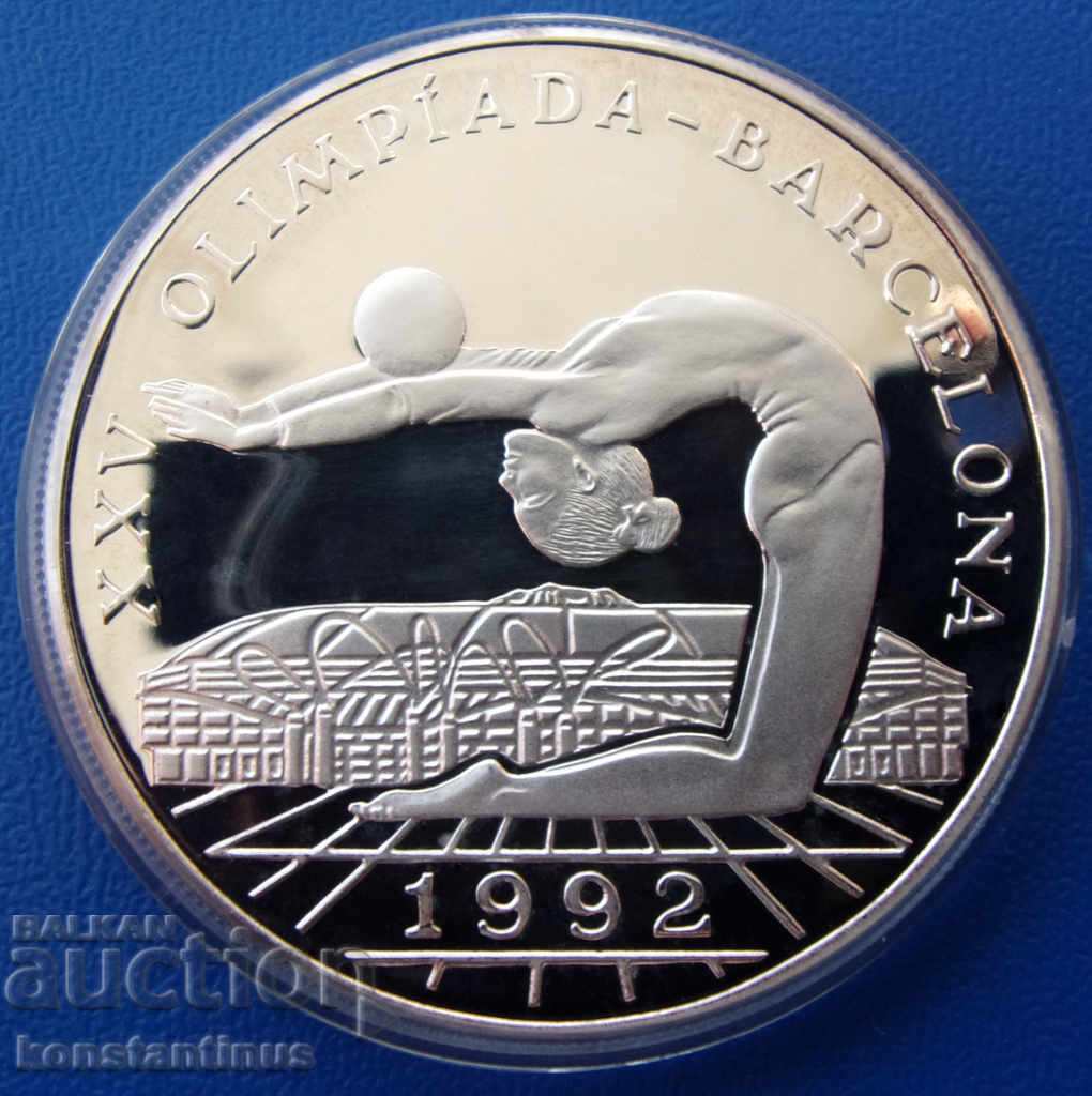 Γουινέα-Μπισσάου 10.000 πέσα 1992 PROOF UNC Silver Σπάνια