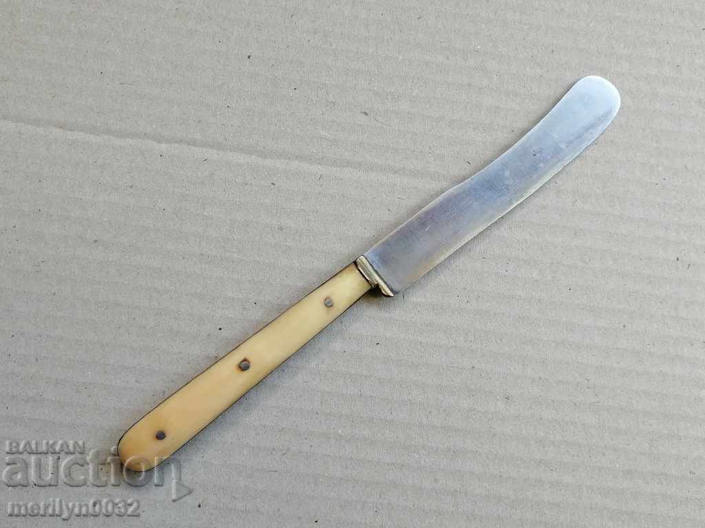 An old knife with boned Al. Peev's blade Kingdom of Bulgaria - 7 An old knife with boned Al. Peev's blade Kingdom of Bulgaria - 7