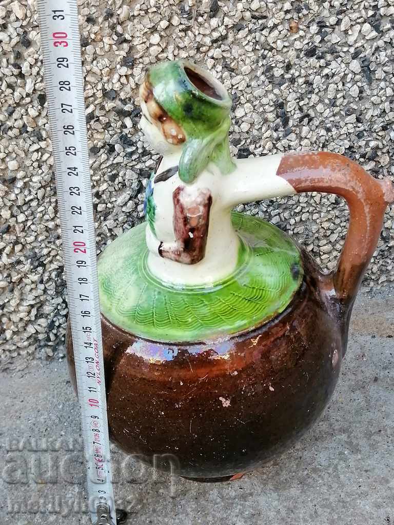 Old pitcher girl, pottery, jar, krondir - 5