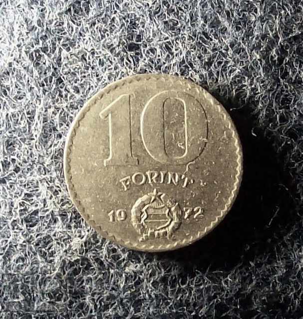 10 Forint Hungary 1972 with price 0.20 BGN | € 0.10 10 Forint Hungary 1972 with price 0.20 BGN | € 0.10