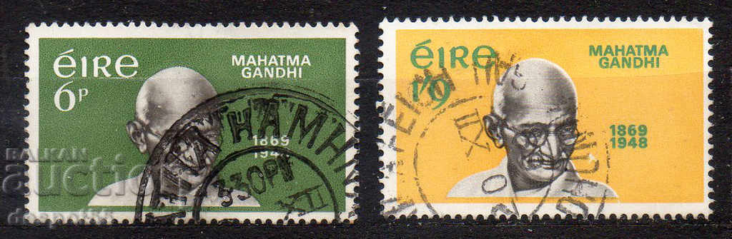 1969. Ейре. 100-годишнината на Махатма Ганди.