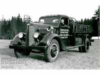Παλιά φωτογραφία - φωτοτυπία - Φορτηγό Opel Blitz στα αμερικανικά