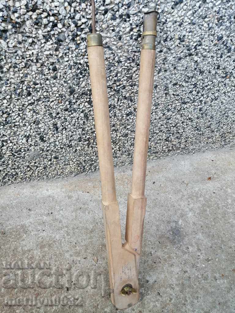 Old school ruler, ruler, wooden 60's - 7 Old school ruler, ruler, wooden 60's - 7